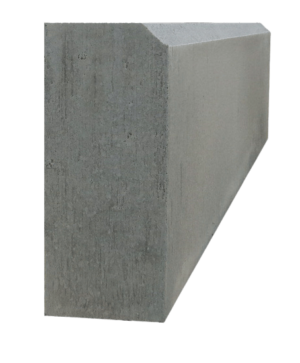 Бортовой камень тротуарный 80 см серый